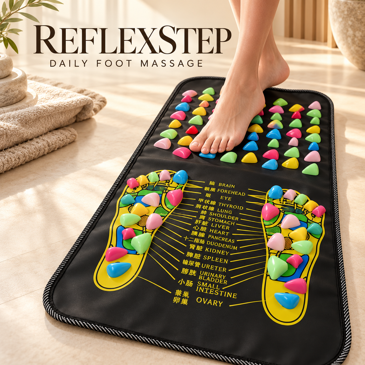 ReflexStep™ Acupressure Mat